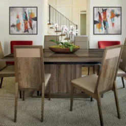 Brand new 👍 A13 Akana Extension Dining Table 👏 -Table Gleam Sales A13 Akana dining sixchairs WEB 64f34cec f8fd 4d25 952f 03b8123c067b