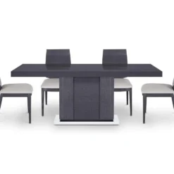 Discount 🌟 A13 Mondiana Extension Dining Table 🎁 -Table Gleam Sales A13 MN616 GY 005 286fe9fe c3e5 4432 bc2b e5373a1af53b