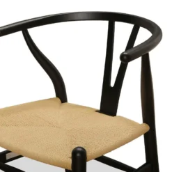Best Sale 🧨 C02 Filip Wishbone Dining Chair 🥰 -Table Gleam Sales C02 CC927 2 BK 5