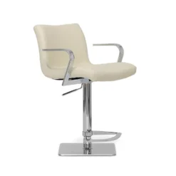 Hot Sale 👍 C07 Kent Adjustable Counter and Bar Stool 🌟 -Table Gleam Sales C07 0000 C07 18C370ADJ CH CR 03