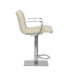 Hot Sale 👍 C07 Kent Adjustable Counter and Bar Stool 🌟 -Table Gleam Sales C07 0001 C07 18C370ADJ CH CR 02