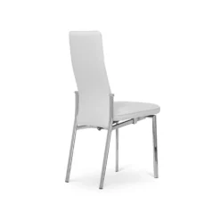 Cheap ⭐ C07 Lykke High Back Dining Chair 🛒 -Table Gleam Sales C07 18C531 CH WH 04