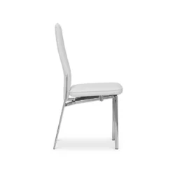 Cheap ⭐ C07 Lykke High Back Dining Chair 🛒 -Table Gleam Sales C07 18C531 CH WH 05 1