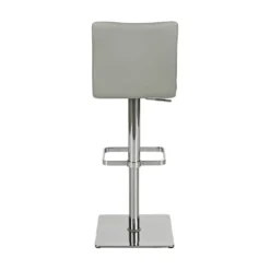 Buy 🛒 C07 Alma Adjustable Counter and Bar Stool 🌟 -Table Gleam Sales C07 19C475ADJ CH GY 05