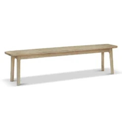 Best Pirce 🥰 D04 Eckler Bench 🤩 -Table Gleam Sales D04 ELLSD04 180 GY 02