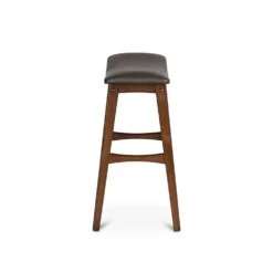 Flash Sale 🔥 D41 Leon Bar Stool ⭐ 7 Flash Sale 🔥 D41 Leon Bar Stool ⭐ -Table Gleam Sales D41 16 BS48 CTR W BN 03