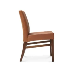 Cheap 💯 D41 Barrima Dining Chair - Saddle/Walnut ✨ -Table Gleam Sales D41 17 860 1 W TN 04