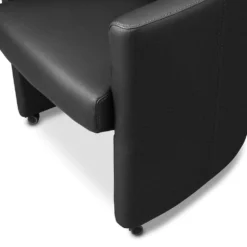 Best Sale 🔔 D41 Mainio Caster Chair ✨ -Table Gleam Sales D41 18 602B BK 4