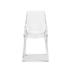 Discount 👏 E01 Frysta Clear Side Chair 🎁