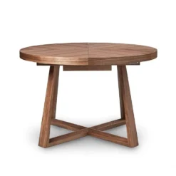 Flash Sale ⭐ E07 Oliver Round Extension Dining Table ❤️