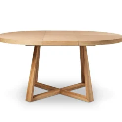 Flash Sale ⭐ E07 Oliver Round Extension Dining Table ❤️ -Table Gleam Sales E07 MD1002 O 002 f28db12c 16c8 41ef 97fc c338fb5a2d9a