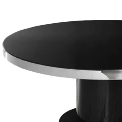 New 🎁 H05 Svante 60" Round Dining Table ✨ -Table Gleam Sales H05 N131T5 DT SMK 2