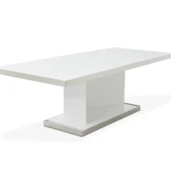 Cheap ✔️ H05 Svante 94" Dining Table ❤️ -Table Gleam Sales H05 N131T8 DT WH 002 a9b99f9b 98e7 4420 ab07 90343c0424a8