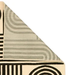 Cheapest ❤️ K01 Artisan Mod Rug - Charcoal ⌛ -Table Gleam Sales K01 0002 Mod Charcoal 9181890097060084 AltBack