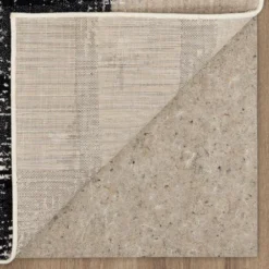 Discount 🧨 K01 Epiphany Brush Strokes Rug - Soot 🔥 -Table Gleam Sales K01 BrushStrokes Soot 06