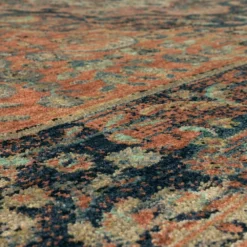 Wholesale 👏 K01 Estate Chiswick Rug - Coral 🎉 -Table Gleam Sales K01 Chiswick Coral 03