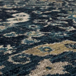 Hot Sale 😀 K01 Estate Cumbria Rug - Indigo 💯 -Table Gleam Sales K01 Cumbria Indigo 03