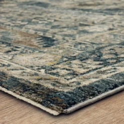 Deals 🔥 K01 Marash Karamar Rug - Blue ⭐ -Table Gleam Sales K01 Karamar Blue 04