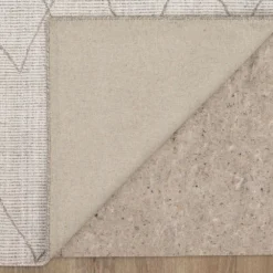 Flash Sale 😍 K01 Tangier Tribal Diamond Rug - Silver ✔️ -Table Gleam Sales K01 TribalDiamond Silver 05