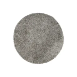 Hot Sale ⭐ L30 Sprinkle Round Rug - Silver 🛒