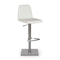 Best Pirce 🤩 M18 Amagi Adjustable Counter and Bar Stool 🤩 -Table Gleam Sales M18 15AMAGI BAR WH 03