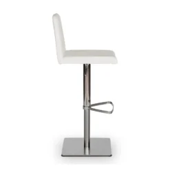 Best Pirce 🤩 M18 Amagi Adjustable Counter and Bar Stool 🤩 -Table Gleam Sales M18 15AMAGI BAR WH 04