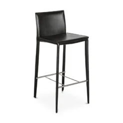Promo ⌛ M18 Bastian Bar Stool ⌛ -Table Gleam Sales M18 15BASTIAN BAR BK 02