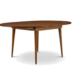 Flash Sale ✔️ S13 Holfred Round Extension Dining Table ✔️ -Table Gleam Sales S13 HOL RND EXT6copy