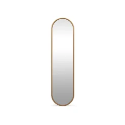 Table Gleam Sales -Table Gleam Sales S13 Janelle Oval Mirror Brass 01
