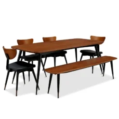 New ❤️ S13 Lanson Dining Table 😉 -Table Gleam Sales S13 LAN DT 6