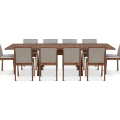Top 10 🔔 S27 Randers Rectangular Extension Table - Walnut 💯 -Table Gleam Sales S27 SM13 W 009
