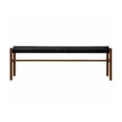 Brand new ⌛ S29 Raholt 56" Rope Bench 👏 -Table Gleam Sales S29 52BENCH T 01