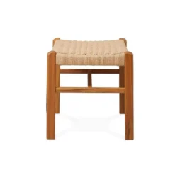Best reviews of 🥰 S29 Raholt 36" Rope Bench ⭐ -Table Gleam Sales S29 7003 36BENCH T 03