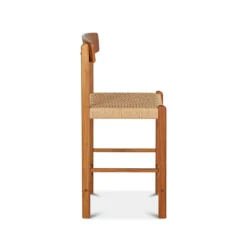 Best Sale 🛒 S29 Raholt Rope Counter Stool ⌛ -Table Gleam Sales S29 BL 24CR CTR T 03