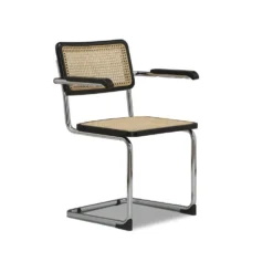 Best deal ⭐ WJ22 Bendt Dining Armchair 🌟 -Table Gleam Sales WJ22 KD 4877 RA BK 02
