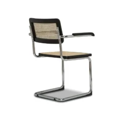 Best deal ⭐ WJ22 Bendt Dining Armchair 🌟 -Table Gleam Sales WJ22 KD 4877 RA BK 04