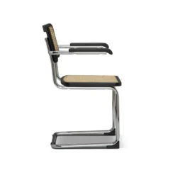Best deal ⭐ WJ22 Bendt Dining Armchair 🌟 -Table Gleam Sales WJ22 KD 4877 RA BK 05